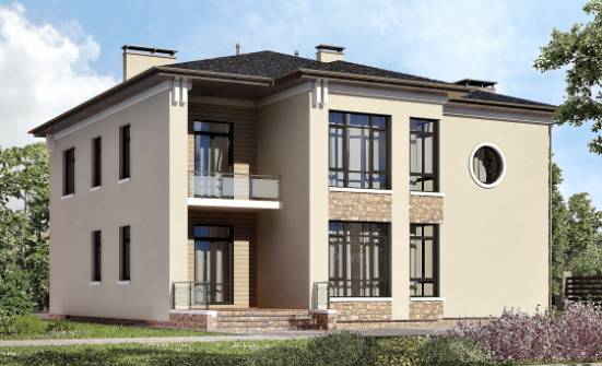300-005-Л Проект двухэтажного дома, классический домик из кирпича Волгодонск | Проекты домов от House Expert