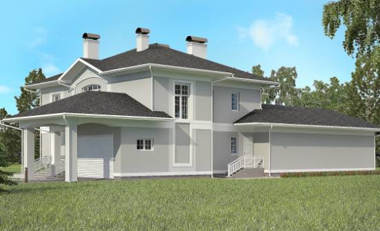 360-001-П Проект двухэтажного дома, гараж, уютный дом из кирпича Новочеркасск | Проекты домов от House Expert