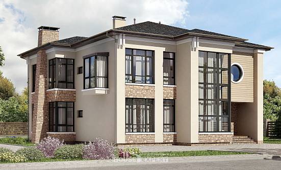 300-005-Л Проект двухэтажного дома, классический домик из кирпича Волгодонск | Проекты домов от House Expert