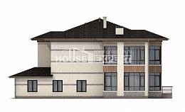 345-001-П Проект двухэтажного дома, просторный домик из арболита, Каменск-Шахтинский