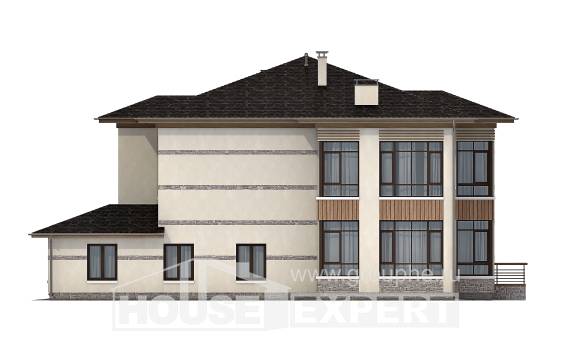 345-001-П Проект двухэтажного дома, просторный домик из арболита, Каменск-Шахтинский
